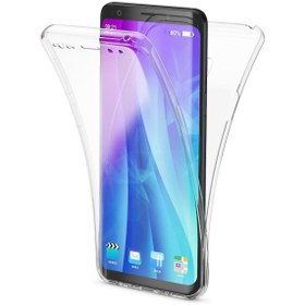 Resim Microsonic Samsung Galaxy S9 Plus Kılıf 6 tarafı tam full koruma 360 Clear Soft Şeffaf 