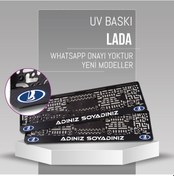 Resim Lada Plakalık, 2 Adet Premium Uv Baskı, Plakalıkhane 