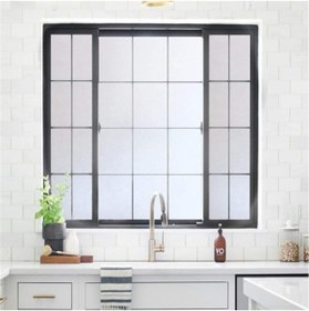 Resim ForWhat Büro Ev Ofis Yazlık için 200x60CM UV Güneş Işığı Engelleyici Buzlu Cam Filmi 