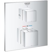 Resim Grohe Grohtherm Cube Termostatik Banyo Duş Bataryası 2 Çıkışlı Di 