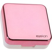 Resim Eyekan Aynalı Kontakt Lens Kutusu Pembe 