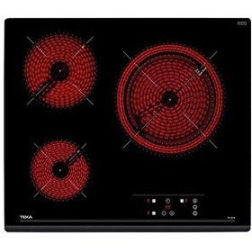 Resim Teka TZ 6316 Elektrikli Siyah Cam Ankastre Ocak 