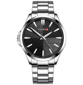 Resim Yingfu Kol Saati 3atm Su Geçirmez Beyaz Kasa Siyah Kadran Çelik Kayışlı Kadın Hareketli Çok Renkli 