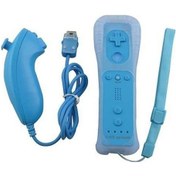 Resim Ankatek Wii Uzaktan Switch Mavi Kumanda Kablosuz İçin Gamepad - Ergonomik Tasarım, Kablosuz Bağlantı, Uzun Pil Ömrü Cw 