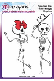 Resim F17 Ajans Ütü Ile Yapışan Tekstil Dtf Baskı Görseli Mon-key 