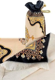 Resim ihvan online İpek Dokulu Taşıma Çantalı Seccade Desen 3, Ihvan Online, 62x110 Cm 