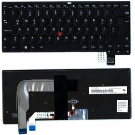 Resim Lenovo Thinkpad 13 Gen1, 20gj, 20gk Uyumlu Klavye Tuş Takımı Tuş Seti Siyah Türkçe 