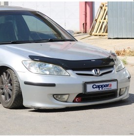 Resim Cappafe Honda Civic 7 Ön Kaput Koruyucu Rüzgarlık 4Mm Abs 01-06 