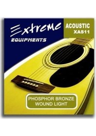 Resim Gitar Aksesuar Akustik Tel Extreme Xas11 