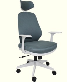 Resim Apex White Pro Yönetici Koltuğu Ofis Koltuğu Mavi 