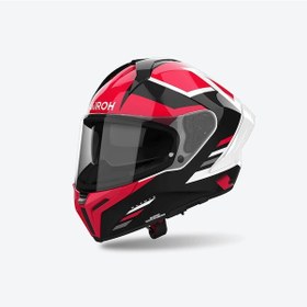 Resim Airoh Matryx Thron Red Gloss Kask Kırmızı 