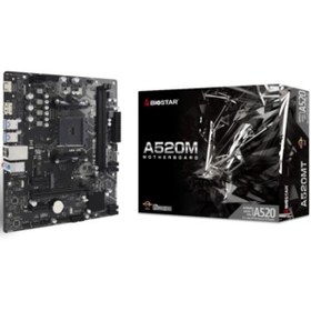 Resim Biostar A520mt 4000mhz Oc S Gl Ddr4 Am4 (MATX) 