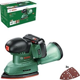 Resim Bosch Home Garden EasySander 18V-8 UNI Set 1x2.0 Ah Tek Akü 