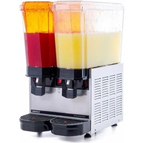 Resim SAMIXIR Klasik Twin Fıskiyeli Soğuk İçecek Dispenseri Inox 