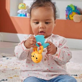 Resim Alkasaz Fisher Price Eğlenceli Dostlar Çıngıraklı Dişlik - Su Samuru HJW11-HKD69 