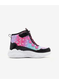 Resim Skechers Eternal Heart Lıghts Büyük Kız Çocuk Siyah Işıklı Bot 303262l Bkmt Siyah 