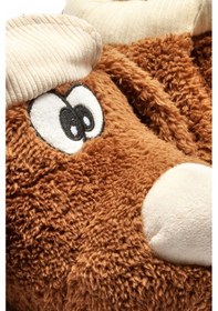 Resim Twigy Didi Kadın,Garson Boy Hayvanlı Panduf Kahverengi 36/41 YY0280 Kahverengi 