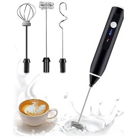 Resim El Tipi Elektrikli Çırpıcı Yumurta Çırpıcı Süt Köpürtücü Çırpıcı Yumurta Çırpıcı Ev Tipi Süt Çalkalayıcı Mikser Köpürtücü Siyah Diğer 