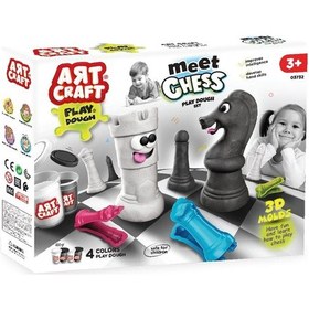 Resim Oyun Hamuru Santranç Hamur Set 