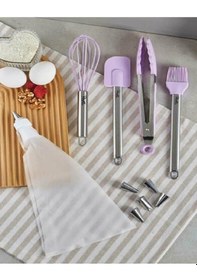 Resim Perotti Pasta Seti 10 Parça Cake Purple 15969 