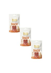 Resim Nutri Feline%95 Ördek Etli Kedi Ödül Maması 50 Gr X 3 Adet Yüksek Protein 