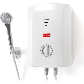 Resim Feyza Design Ekvator Elektrikli Şofben 7500W, 3 Kademe Isıtma, Anında Sıcak Su, 3l/dk 