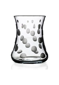 Resim Decocia Kazaan 6lı Çay Bardağı 170cc Hotpoint Desenli Şeffaf 