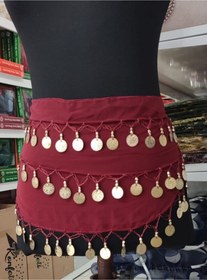 Resim Hızlı Çeyiz Şakira Oryantal Dansöz Dans Kemeri Pullu Zilli Kına Oyun Eğlence Nedime Düğün Shakira Kemer 