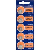 Resim Murata CR1220 3V Lityum Düğme Pil 5'li 