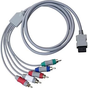 Resim Wii U Multi Out 5RCA 480P HD Ses Video Kablosu 6 Ayaklar için Wii için Bileşen Kablosu 