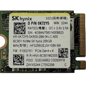 Resim Sk Hynix Mini 2230 256GB M.2 Pcıe Gen3 SSD (Kutusuz) HFS256GEJ3X108N 