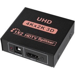 Resim HYTECH HY-LU2, 2Port, 4K Çözünürlük, HDMI Splitter 