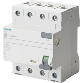 Resim Sıemens 5sv3344-6 Kaçak Akım Rölesi 40a 30ma 400v 3faz 