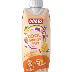 Resim Dimes Cool Mango ve Çarkıfelek Aromalı Meyveli Konsantre İçecek 310 ml 