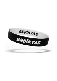 Resim Beşiktaş Silikon Yetişkin Bileklik Hediyelik Ahşap Kutu 001 