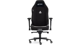 Resim Titanseat Throne Oyuncu Koltuğu Black Kumaş 4D Kolçaklı Ergonomik Tasarım ile Konforlu Destek 