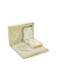 Resim Fransızca Mealli Kuranı Kerim Ve Seccade Seti 