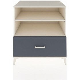 Resim Kronos Şifonyer 2 Raflı Tek Çekmeceli 88x59x96 Aytaşı-antrasit Aytaşı 