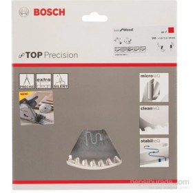 Resim Bosch - Best Serisi Hassas Kesim Ahşap İçin Daire Testere Bıçağı - 165 X 20 X 1,8 Mm, 48 Diş 