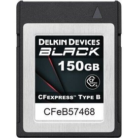 Resim Delkin Devices 150GB Black CFexpress Type B Hafıza Kartı 