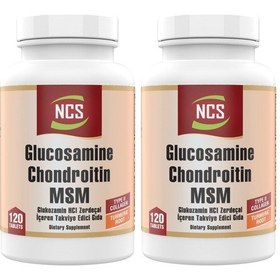 Resim Ncs Glucosamine Chondroitin Msm 120 Tablet 2 Adet 