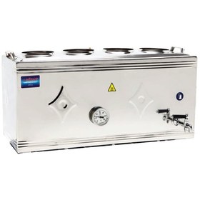 Resim Mizan 80 Lik Gazlı 60 Litre 4 Demlikli Üst Çay Kazanı - Üst Kazan 