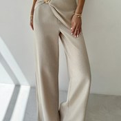 Resim Kadınlar İçin Şık ve Basit Her Mevsim Kayısı Rengi Uzun Pantolon, YY0619009 