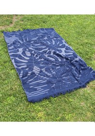 Resim %100 Pamuk Jakarlı Desenli 90x160 Cm Plaj Havlusu Baveno 