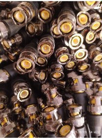 Resim 20 Adet Hazır Kablolu Bnc Konnektör Ahd Tvi Cvi Cvbs 