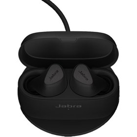 Resim Jabra Connect 5t True Wireless Kulak İçi Bluetooth Kulaklık, Hibrit Aktif Gürültü Önleme (ANC), 6 Mikrofon Arama Teknolojisi, Bluetooth Multipoint ve Microsoft Swift Pair - Titan/Siyah 