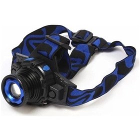 Resim F-323 Q5 Led Lityum Polimer Su Geçirmez Şarjlı Kafa Feneri -Çok Renkli 