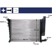 Resim Su Radyatoru Klımasız Peugeot 306 1.4 1.6 1.8 7 / Cıtroen Xsara 1.4 1.6 1.8 8mk376716-634 1330.51 