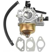Resim Pazly Gx340/gx390/188f Motorlar İçin 11hp 13hp Yüksek Kaliteli Karbüratör Seti - Gümüş Karbüratör, Emme Manifoldu Ve Contalar Gümüş 