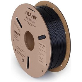 Resim Filamix Yüksek Hızlı Hyper Pla+ Filament 1.75mm 1kg-siyah 